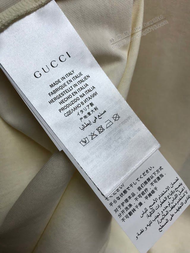 Gucci夏裝短袖 頂級版本 古馳2020新款T恤 男女同款  tzy2409